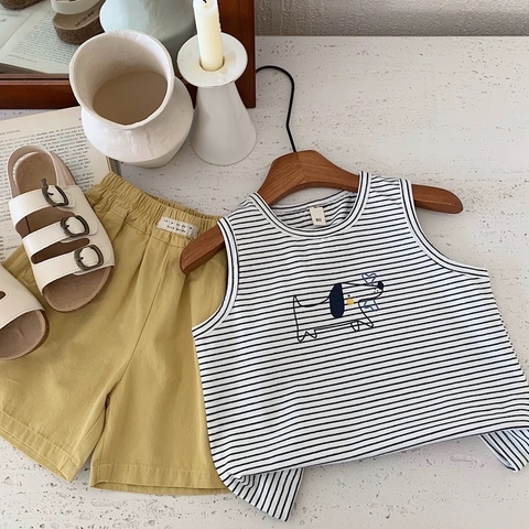 TL - Áo ba lỗ in cún(80-130)