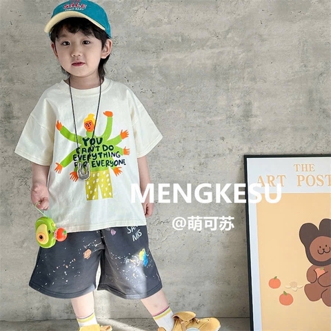 TL - Áo thun in hình cô gái(90-140)