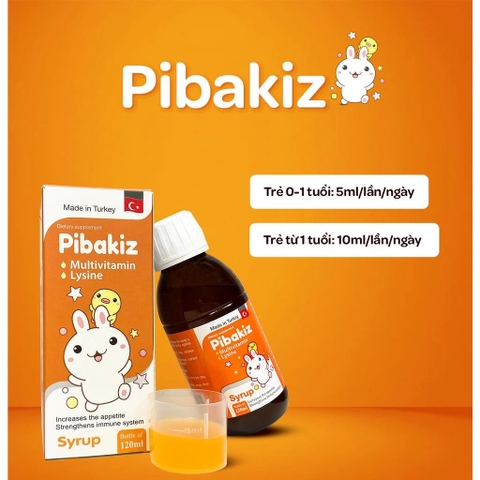 PIBAKIZ - VITAMIN TỔNG HỢP