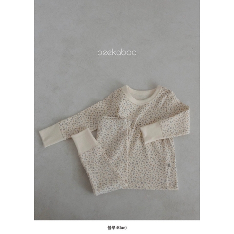 PEEKABOO Bộ sơ sinh STAR FLOWER+mũ