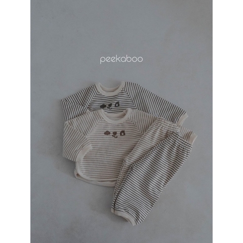 PEEKABOO Bộ rời CLOUD kẻ(XS-XL)