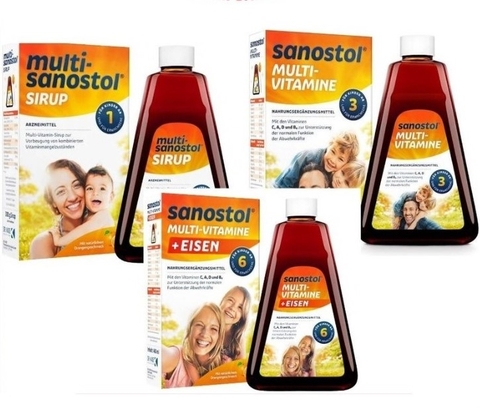 SANOSTOL - VITAMIN TỔNG HỢP