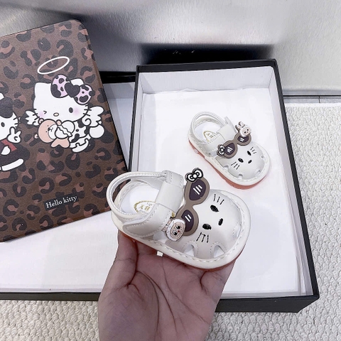 KB - Sandal tập đi hình mèo ngộ nghĩnh (15-19)