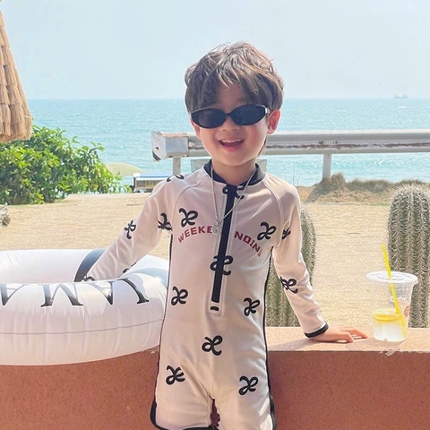 TL - Bộ bơi 1 mảnh in hoạ tiết(90-140)