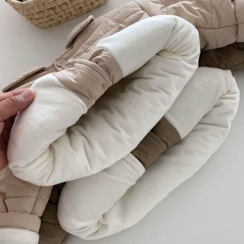 SL - Áo phao nhăn lót nỉ(73-100)