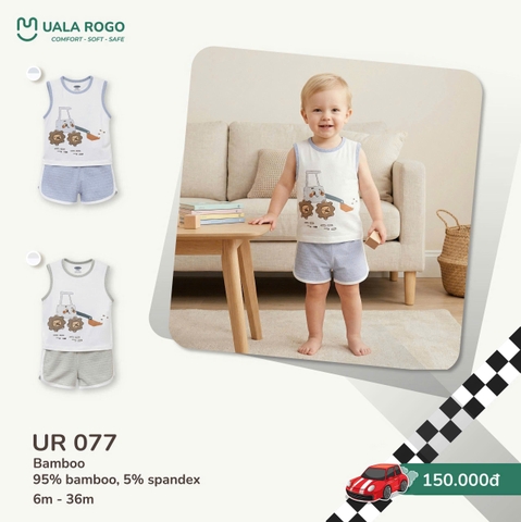 UALA ROGO - BỘ SÁT NÁCH BABY TRUCK UR077