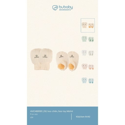 BUBABY - Bộ bao chân bao tay Molist Free size