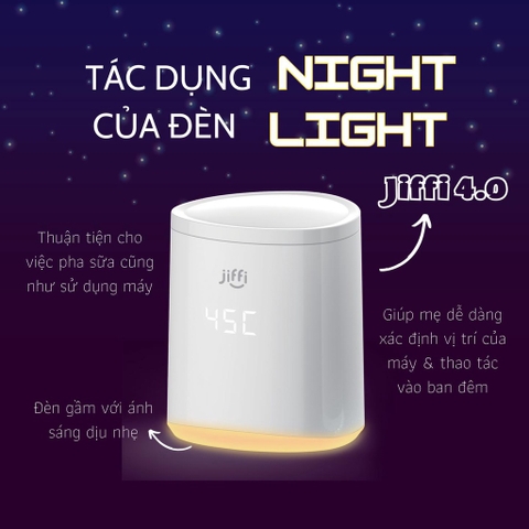 JIFFI - MÁY HÂM SỮA ĐUN NƯỚC CẦM TAY DI ĐỘNG 4.0