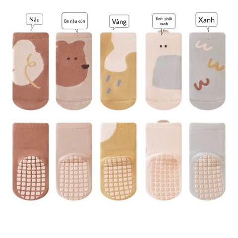 KK - Tất lót nỉ xù NEMOBABY (S,M)