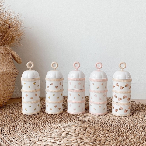 DOT TO DOT - HỘP CHIA SỮA 3 NGĂN