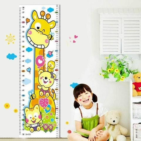 STN - DECAL ĐO CHIỀU CAO DÁN TƯỜNG