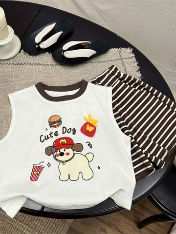 BK - Bộ ba lỗ Cute Dog (80-120)