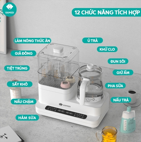 KAMIDI - MÁY TIỆT TRÙNG SẤY KHÔ ĐA NĂNG SPEED 2