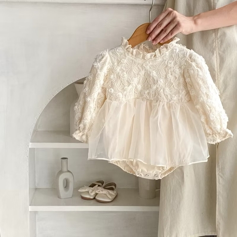 SL - Body váy ren kết hoa(66-90)