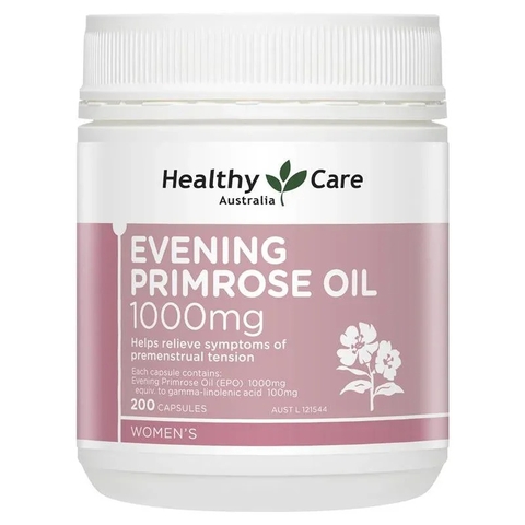 HEALTHY CARE - 18Y+TINH DẦU HOA ANH THẢO EVENING PRIMROSE OIL 1000MG