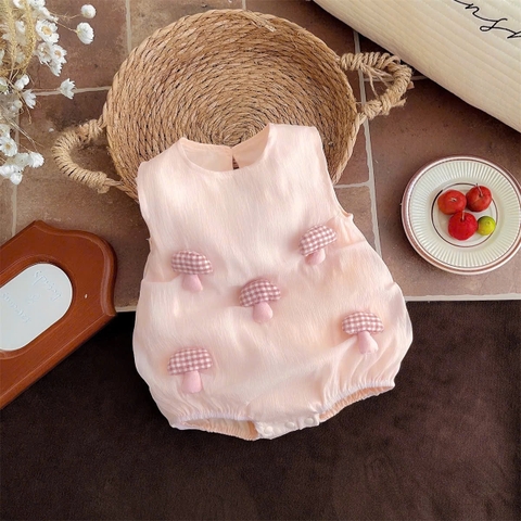 JS - Body sát nách hồng voan nấm nổi(66-80)