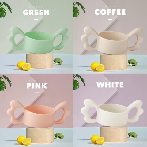 AK - TAY CẦM BÌNH SỮA CÁNH TIÊN SILICONE MUYUNG BEBE FREE