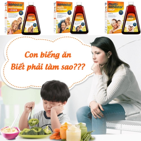 SANOSTOL - VITAMIN TỔNG HỢP