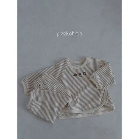 PEEKABOO Bộ rời CLOUD kẻ(XS-XL)