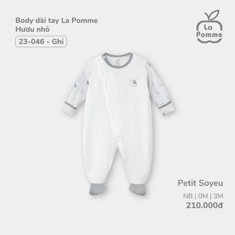 LA POMME Body dài tay hươu nhỏ(NB-3M)