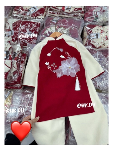 MT Áo dài đỏ ngọc(80-190)