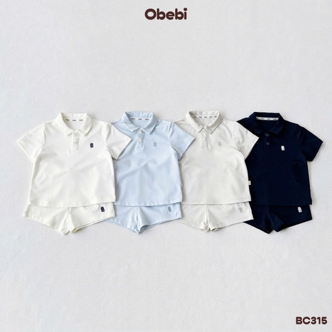 OBEBI - Bộ polo mùa hè vải mát OBEBI (73-120)