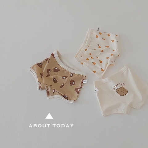 OBB Set quần chip đùi màu gấu nâu (S,M,L)