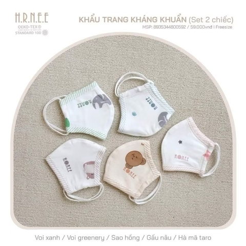 HRNEE- Set 2c khẩu trang
