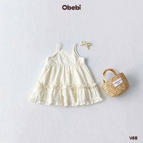 OBEBI - Váy hai dây babydoll OBEBI (73-120)