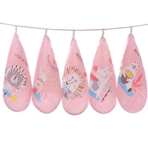 BW Set Khăn mặt sợi tre 6 lớp