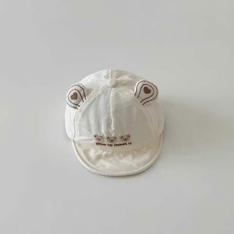 BW - Mũ chìa tai gấu nicetomeetu (6M-2Y)