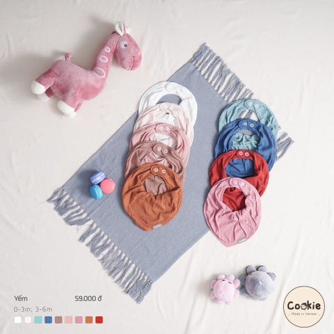 COOKIE Yếm (Free 0-6M)