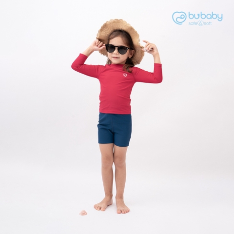 BUBABY - Bộ bơi rời dài tay quần đùi AQUA