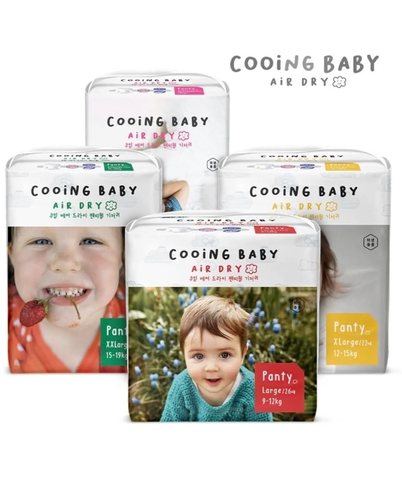 COOING - BỈM NỘI ĐỊA HÀN BABY AIR DRY