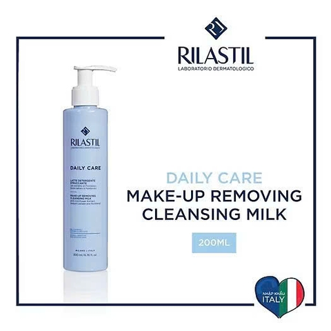 RILASTIL - SỮA RỬA MẶT TẨY TRANG DAILY CARE MAKE-UP REMOVING CLEANSING MILK