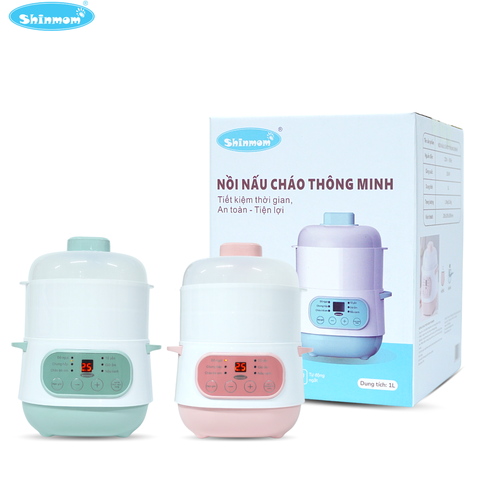SHINMOM - NỒI NẤU CHÁO CHẬM 1L
