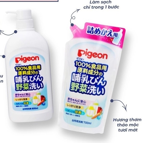 PIGEON - NƯỚC RỬA BÌNH VÀ RAU CỦ QUẢ