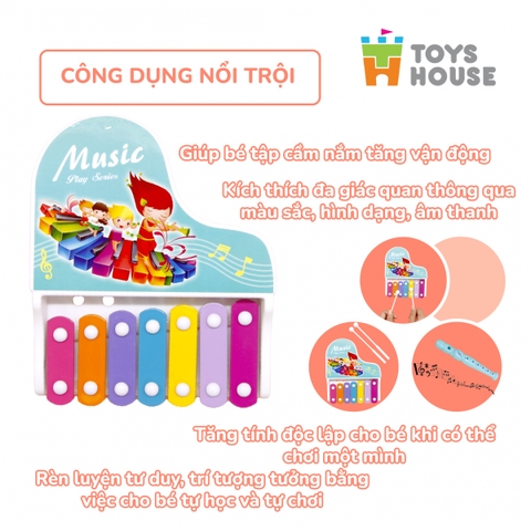 TOYHOUSES - ĐỒ CHƠI NHẠC CỤ 4 MÓN 682-9