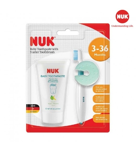 NUK - 3M+KEM ĐÁNH RĂNG