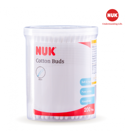 NUK - TĂM BÔNG SƠ SINH COTTON SLIM - NU34333