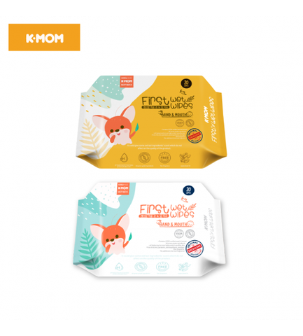 K-MOM - KHĂN GIẤY ƯỚT HỮU CƠ