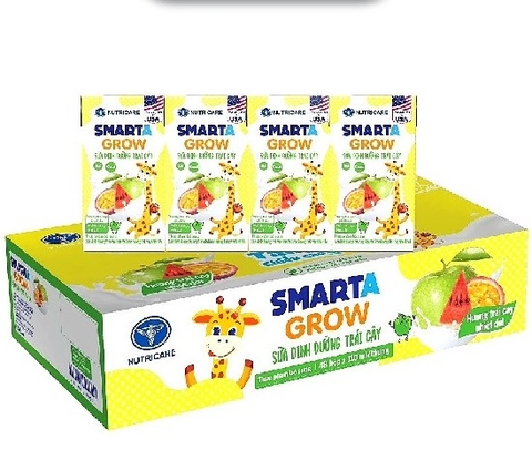 NUTRICARE - 2Y+SỮA NƯỚC SMARTA GROW VỊ TRÁI CÂY