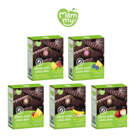 MAMMY - 7M+BÁNH CUỘN NHÂN KEM