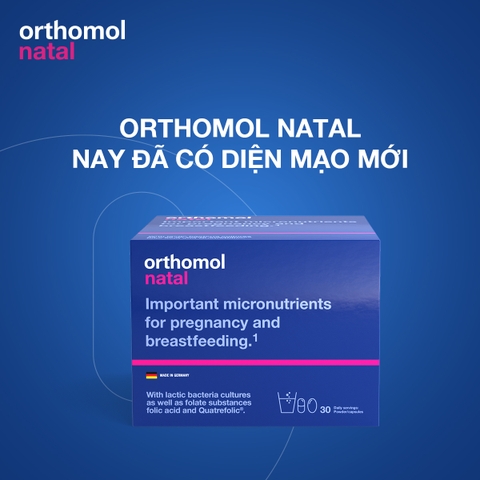 ORTHOMOL - VITAMIN BỔ BẦU TÀI PHIỆT NATAL NHẬP KHẨU CHÍNH HÃNG