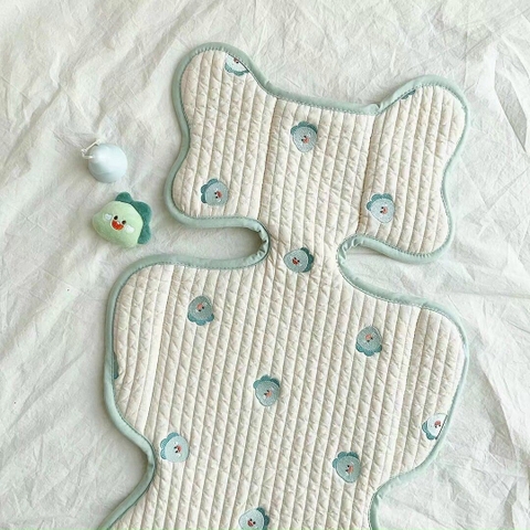 VBB - LÓT XE ĐẨY COTTON HỌA TIẾT ĐỘNG VẬT