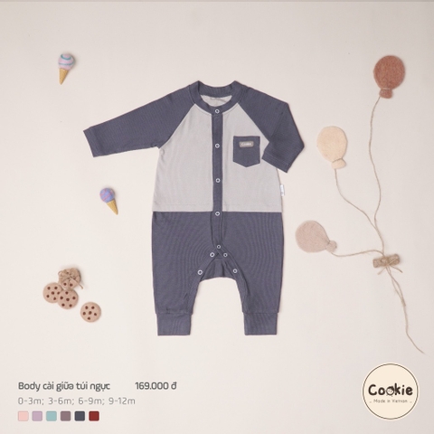 COOKIE Body cài giữa túi ngực(0-12M)