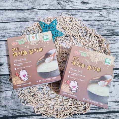 6M+HAPPY FOOD HÀN - CHÁO GẠO VỠ HỮU CƠ