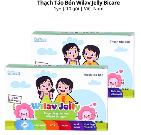 BICARE - 1Y+THẠCH JELLY TÁO BÓN