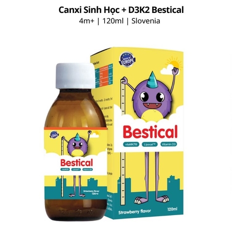 BESTICAL EU - 4M+CANXI NƯỚC SINH HỌC