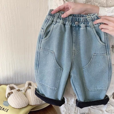 TL - Quần Jean lót lông túi ngược(80-130)